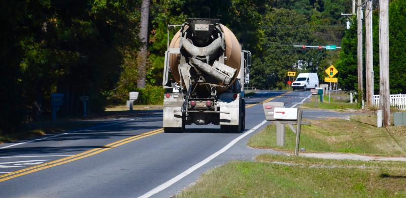 Phase 2 includes this section of Park Avenue heading toward the Route 9 intersection. The project includes wider 12-foot travel lanes and 10-foot shoulders, intersection and drainage improvements, as well as a relocation of part of Park Avenue to make way for Delaware Coastal Airport runway extension. RON MACARTHUR PHOTOS